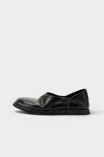 Folded Paneled Slip-On / Contrast Stitch