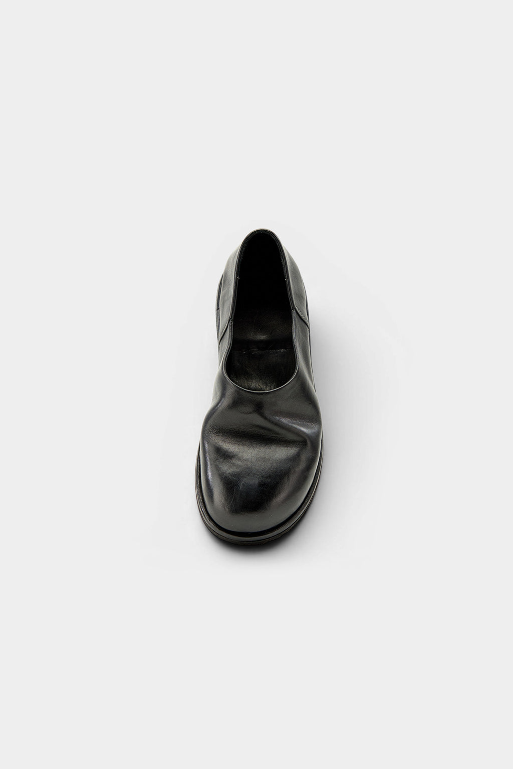 Folded Paneled Slip-On / Contrast Stitch