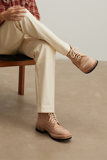 Boot / Double Stitch — PUMICE